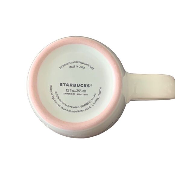 Pre Owned Starbucks 2020 Holiday Christmas Siren Logo Coffee Tea Mug Classic - Picture 8 of 10